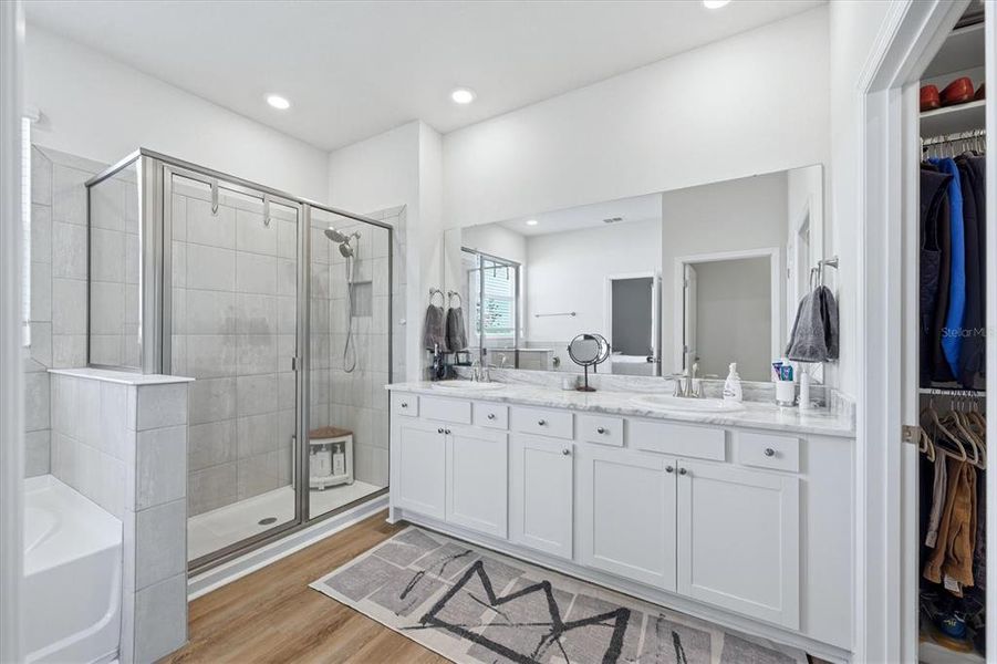 Furnished interior view inside a new home in Bella Lago, Parrish (Image 13).