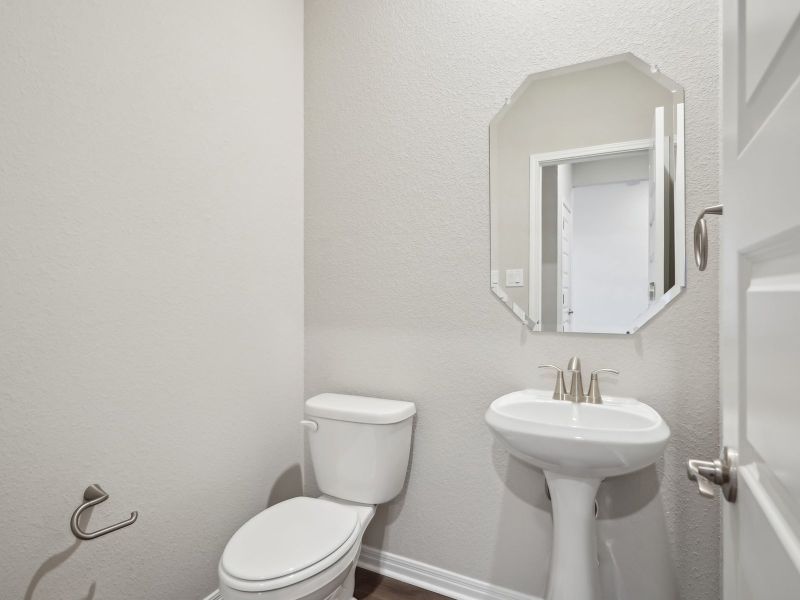 Furnished interior view inside a new home in Opal Meadows, Kyle (Image 6).