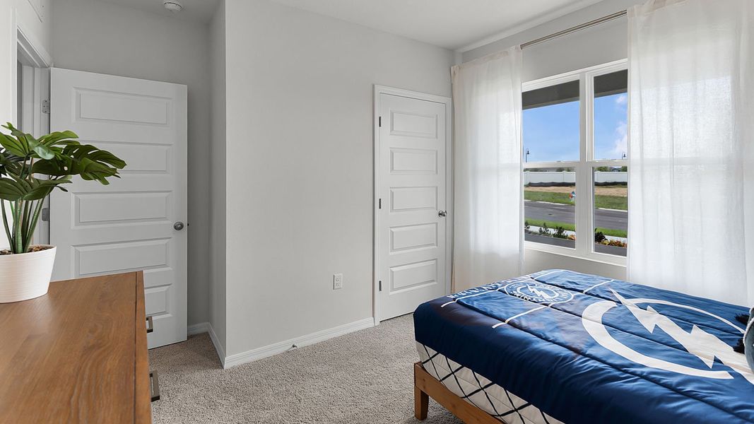 Furnished interior view inside a new home in Crosswinds, Haines City (Image 26).