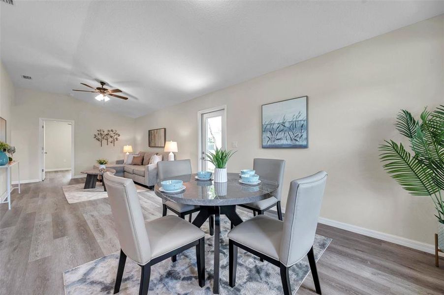 Furnished interior view inside a new home in , Clearwater (Image 28). Furnished interior view inside a new home in , Clearwater (Image 28).