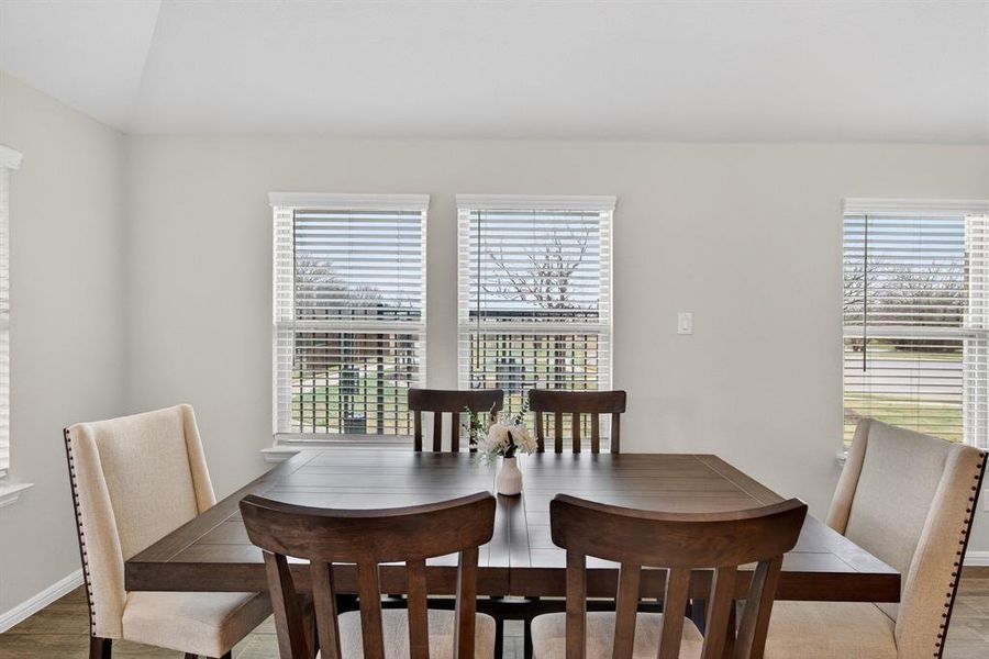 Furnished interior view inside a new home in Sagebrook, Denton (Image 18).