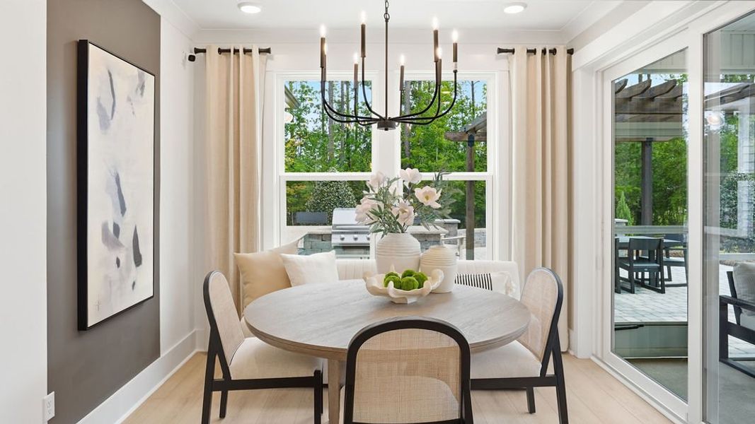Representative furnished interior of a home built from the Mystique by Pulte Homes in Oakleaf Chase, Blythewood (Image 18).