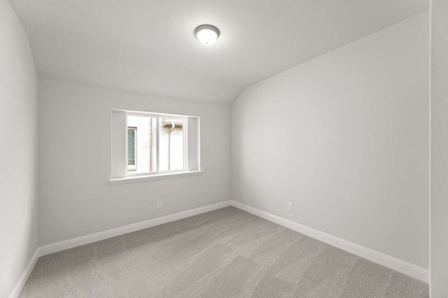 Representative unfurnished interior of a home built from the Addison II by Pacesetter Homes in Leonard Trails, Anna (Image 30).