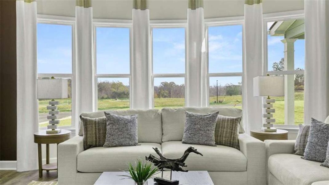 Furnished interior view inside a new home in Evergreen Crossing, Locust Grove (Image 18).