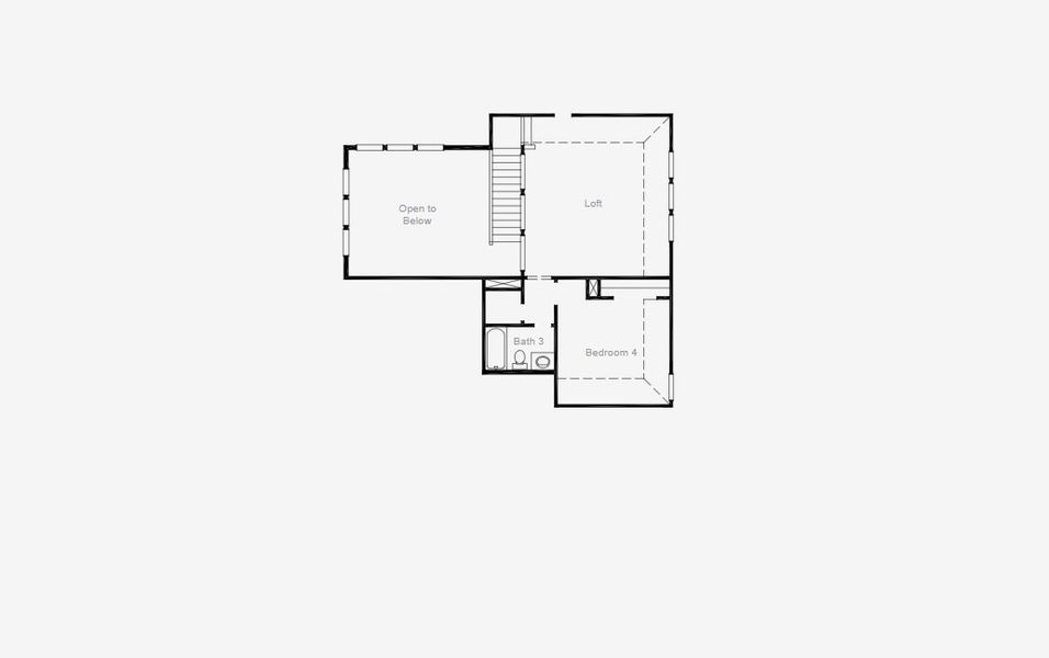 2D floor plan layout of this home in Dominion of Pleasant Valley, Wylie, TX (Image 3). 2D floor plan layout of this home in Dominion of Pleasant Valley, Wylie, TX (Image 3).