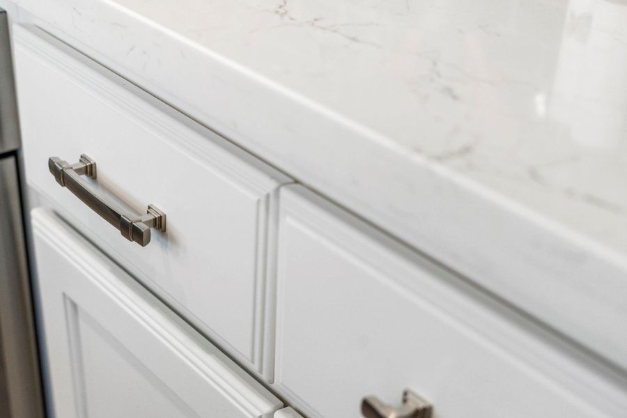 Cabinet hardware added Cabinet hardware added