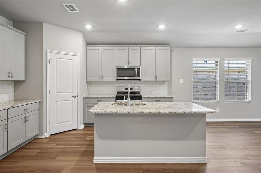 Furnished interior view inside a new home in Stella Hills, Denton (Image 8).