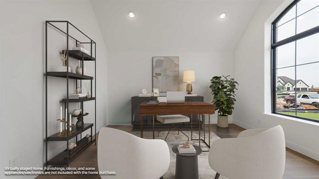 Furnished interior view inside a new home in Sweetgrass, Haslet (Image 5).
