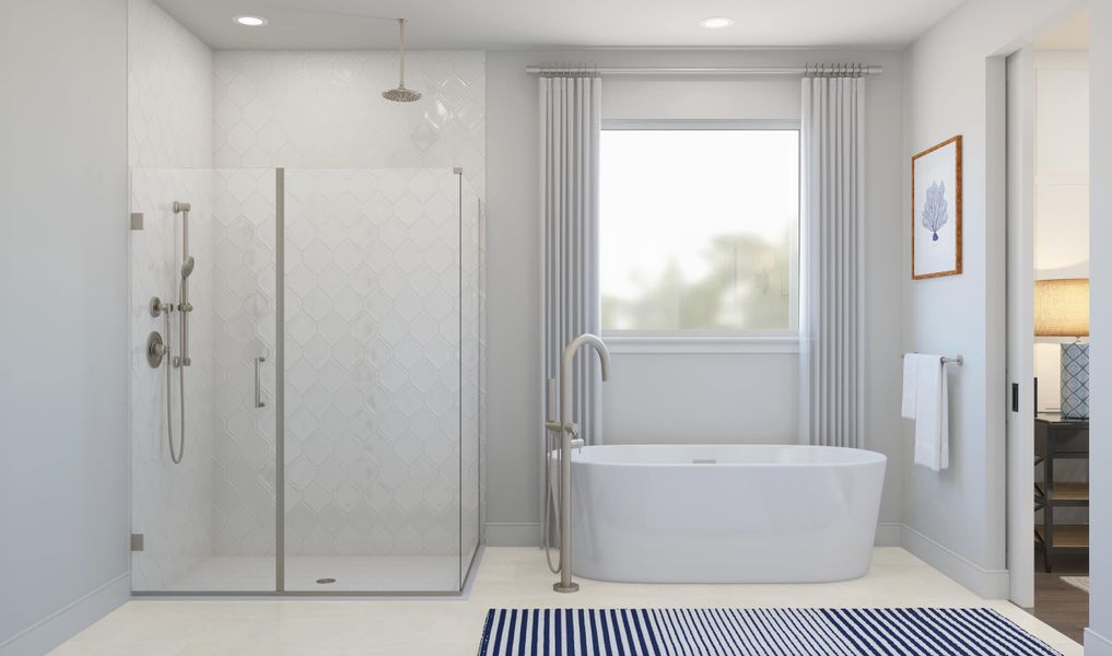 Furnished interior view inside a new home in Liberty Hill Farm, Mount Pleasant (Image 52).