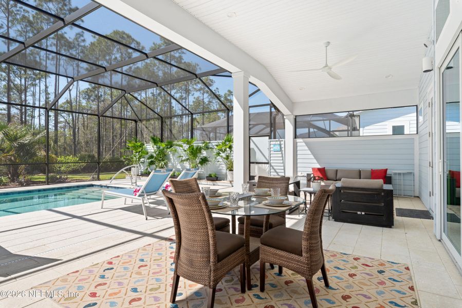 Exterior details and patio area of a home in , Ponte Vedra (Image 21).
