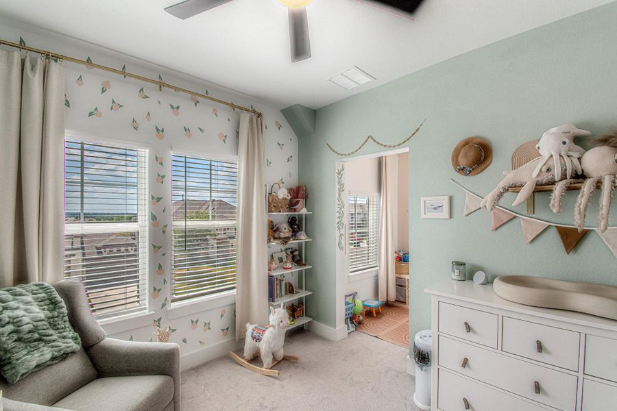 Furnished interior view inside a new home in Parmer Ranch, Georgetown (Image 30).