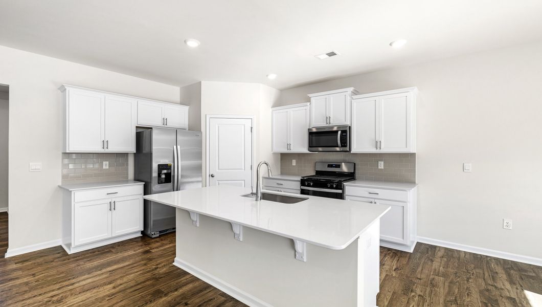 Furnished interior view inside a new home in Spring Ridge, Anderson (Image 12).