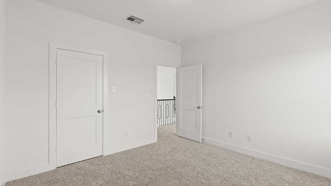 Representative unfurnished interior of a home built from the Lorne by Chesmar Homes in Artavia, Conroe (Image 24). Representative unfurnished interior of a home built from the Lorne by Chesmar Homes in Artavia, Conroe (Image 24).
