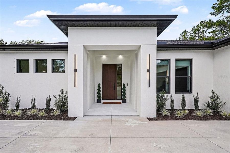 Exterior details and patio area of a home in , Lutz (Image 33).