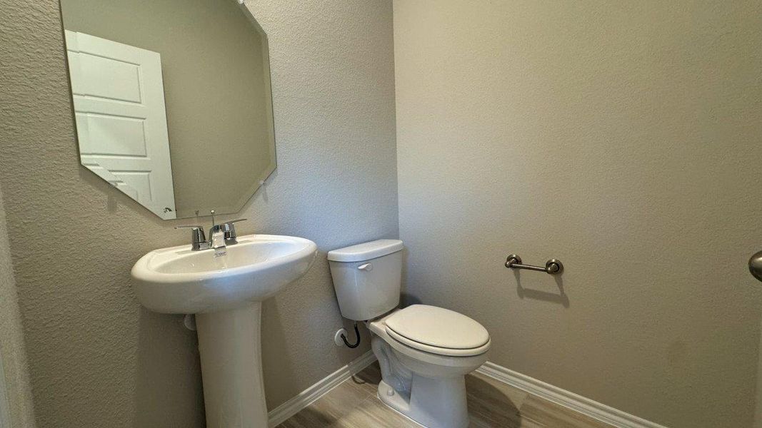 Furnished interior view inside a new home in Monarch at the Meadows, Krum (Image 7).