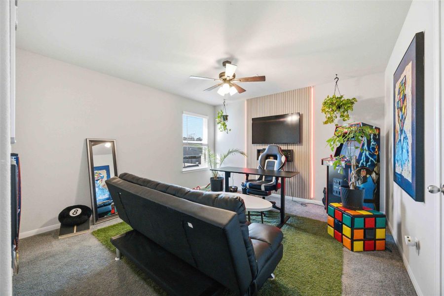 Furnished interior view inside a new home in , Houston (Image 26).