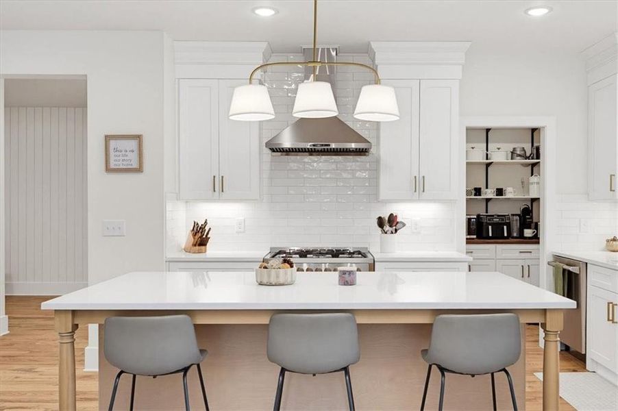 Furnished interior view inside a new home in , Ball Ground (Image 13).