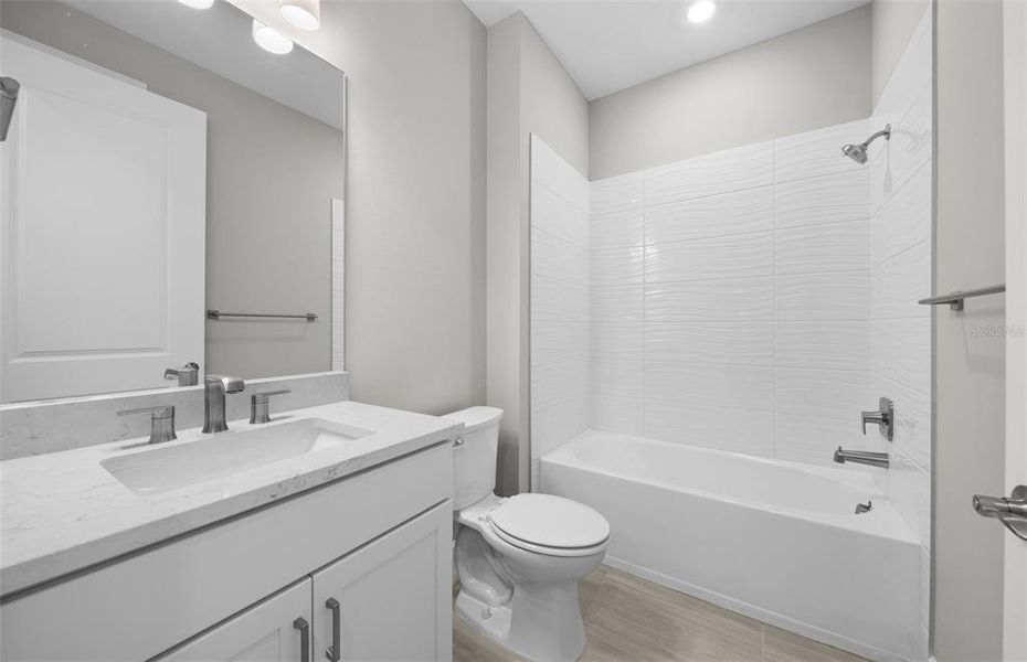 Photo is from a completed home of the same model. Options for this home may vary.