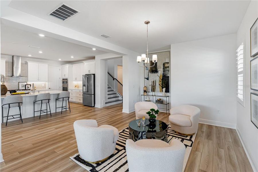 Furnished interior view inside a new home in Sweetwater at Lakewood Ranch, Bradenton (Image 69). Furnished interior view inside a new home in Sweetwater at Lakewood Ranch, Bradenton (Image 69).