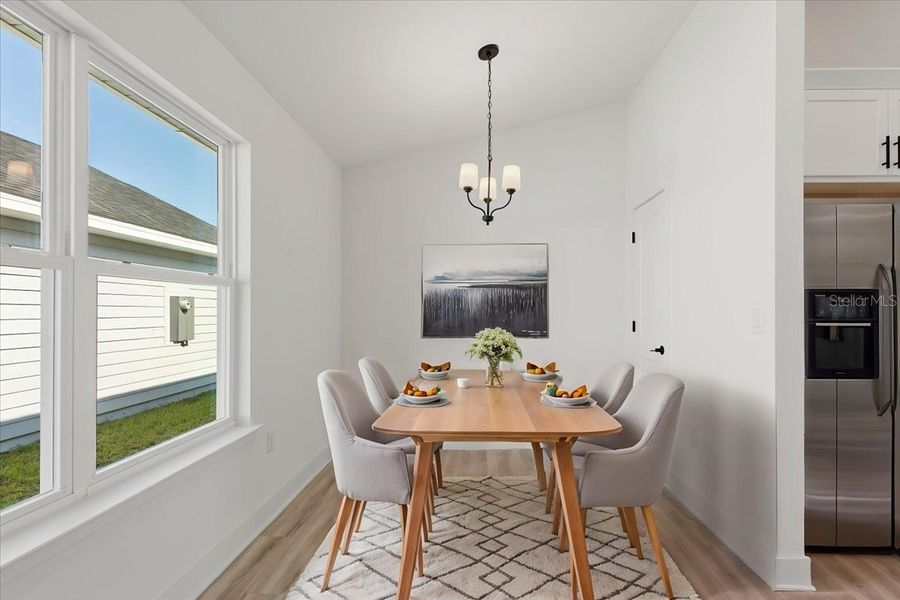 Furnished interior view inside a new home in Kirkland Farms, Alachua (Image 9).