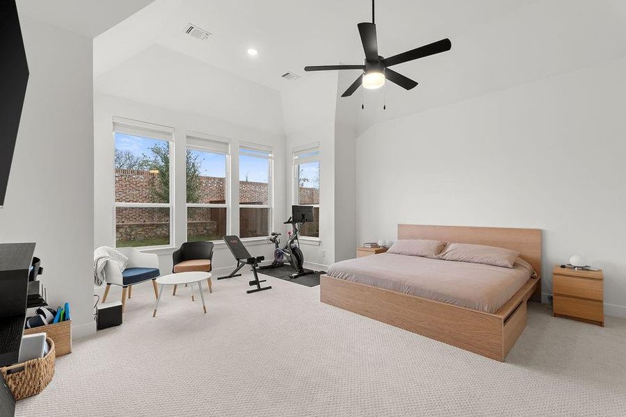 Furnished interior view inside a new home in Mustang Lakes: 86ft. lots, Celina (Image 11). Furnished interior view inside a new home in Mustang Lakes: 86ft. lots, Celina (Image 11).