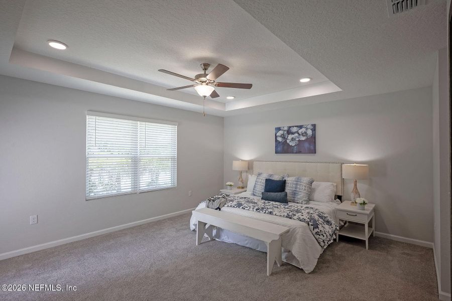 Furnished interior view inside a new home in , Jacksonville (Image 17). Furnished interior view inside a new home in , Jacksonville (Image 17).