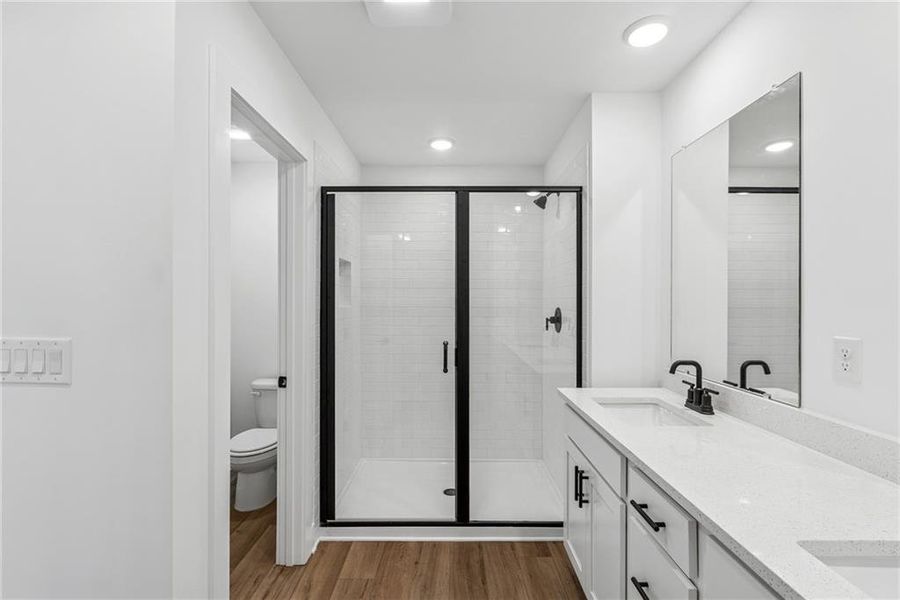 Furnished interior view inside a new home in Grandview Terrace, Canton (Image 10).