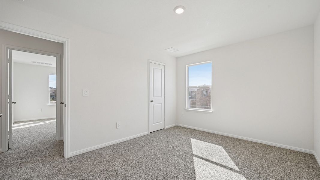 Spacious, unfurnished interior of a new home in Bar W Ranch, Leander (Image 34). Spacious, unfurnished interior of a new home in Bar W Ranch, Leander (Image 34).