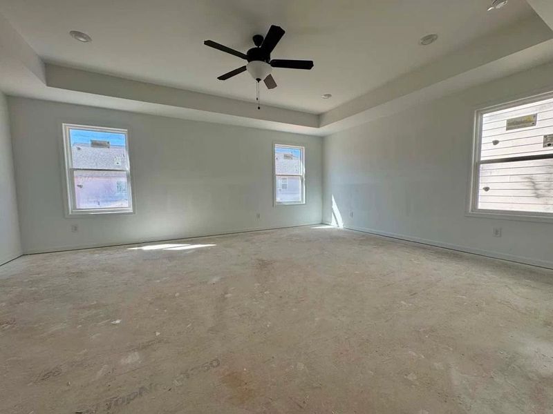 Primary Bedroom Construction Progress Primary Bedroom Construction Progress