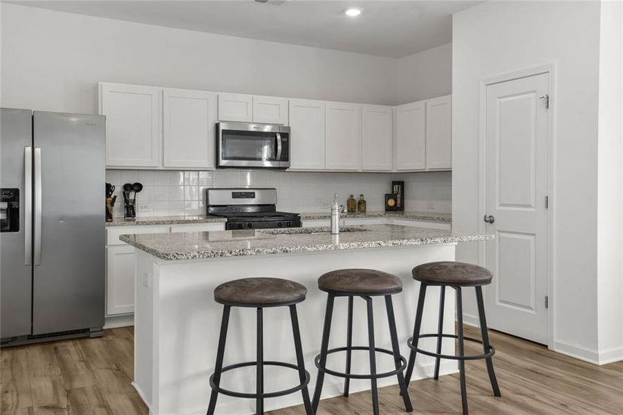 Furnished interior view inside a new home in Alder Park, Conyers (Image 15).