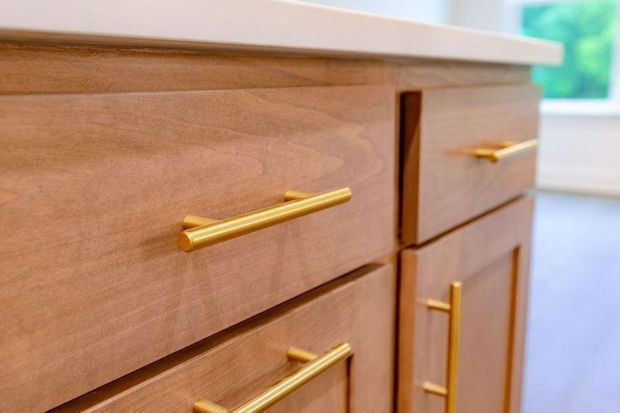 Close-up of interior finishes inside a home in , Gainesville (Image 21).