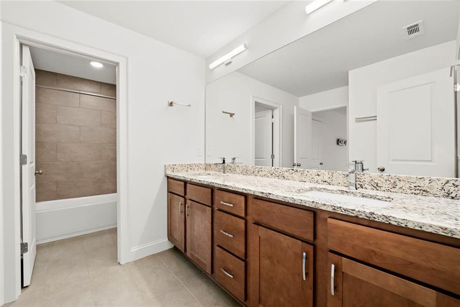 Furnished interior view inside a new home in , Conyers (Image 10).