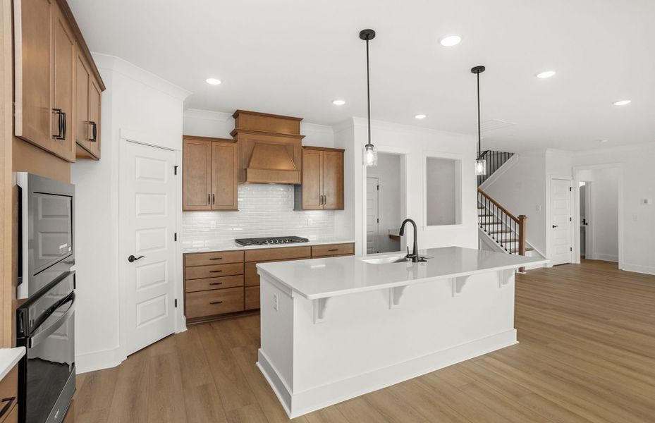 Furnished interior view inside a new home in Durham Farms, Hendersonville (Image 48).
