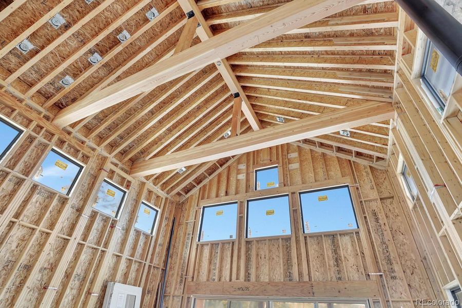 In-progress construction of a new home in , Central City, CO (Image 4). In-progress construction of a new home in , Central City, CO (Image 4).