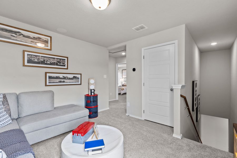 Representative furnished interior of a home built from the The Sabine F by Davidson Homes LLC in Heartland, Heartland (Image 30).