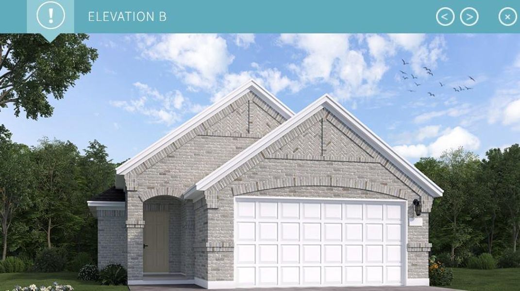 Front exterior of a new home in , Richmond, TX, highlighting curb appeal (Image 4).