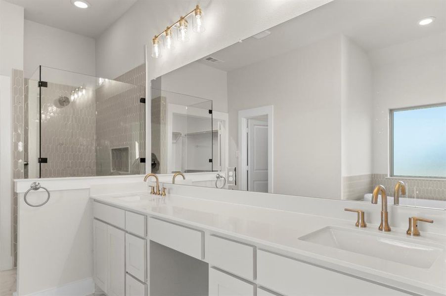 Furnished interior view inside a new home in Callan Village, Lorena (Image 16).