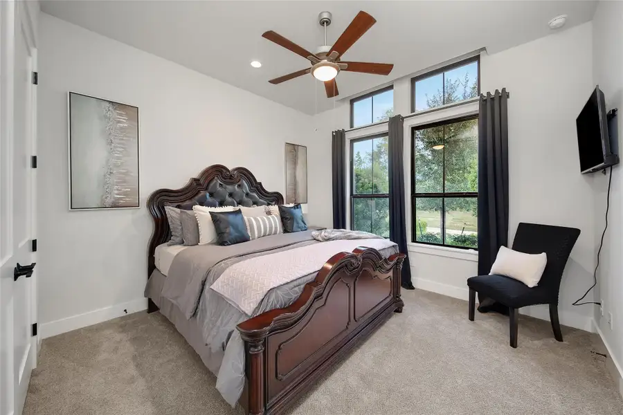 Furnished interior view inside a new home in ARTAVIA, Conroe (Image 7).