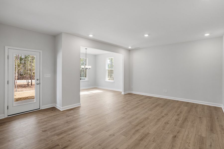 Spacious, unfurnished interior of a new home in Sweetbrier, Durham (Image 19).