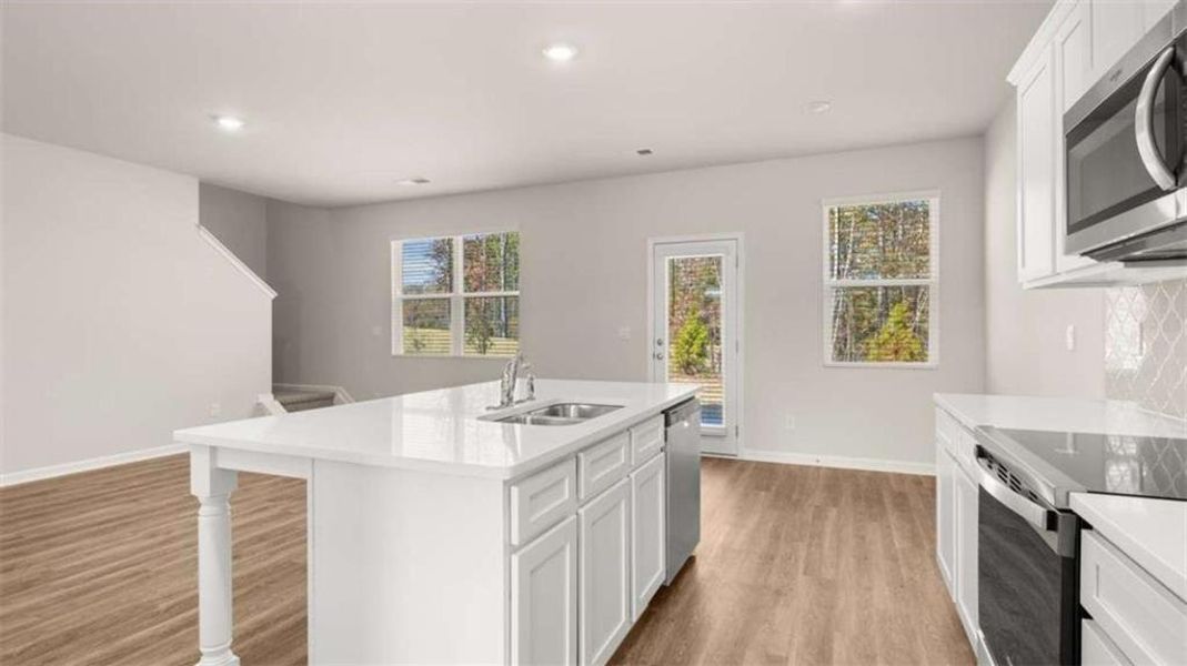 Furnished interior view inside a new home in WillowBrook, Winder (Image 8).