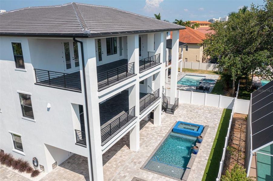 Exterior details and patio area of a home in , Gulfport (Image 43). Exterior details and patio area of a home in , Gulfport (Image 43).