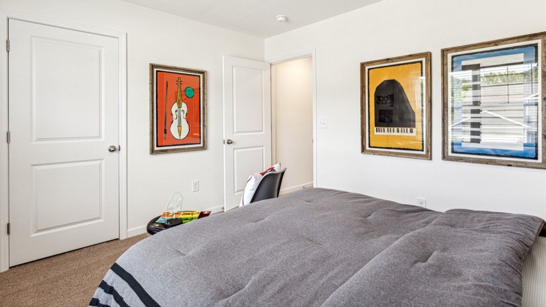 Furnished interior view inside a new home in Millstone Village, Morristown (Image 26).