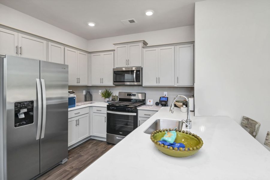 Furnished interior view inside a new home in Mulberry Landing, Orangeburg (Image 28).