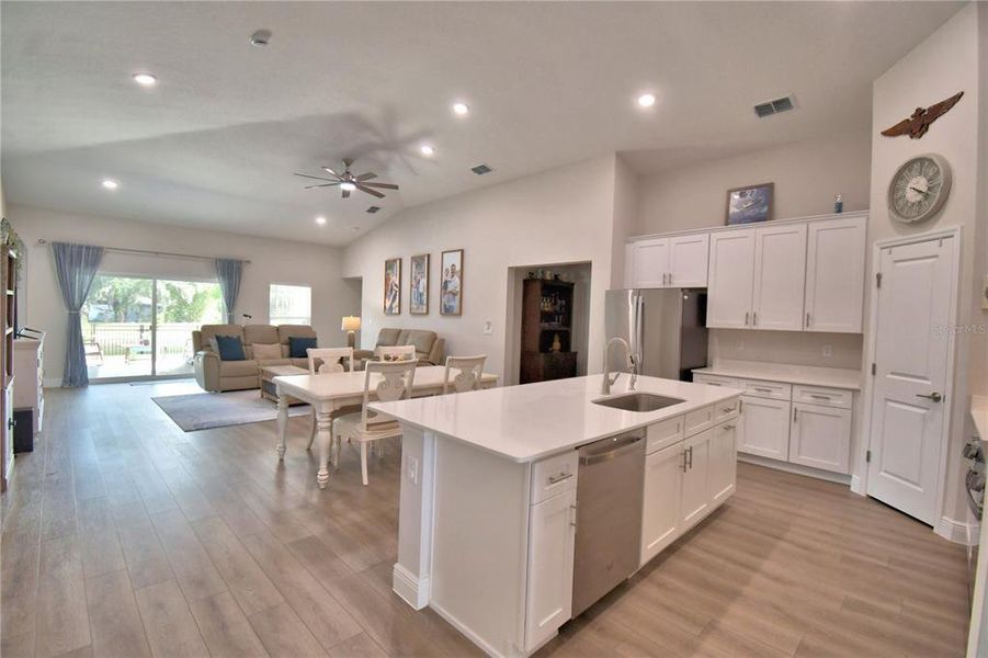 Furnished interior view inside a new home in Harmony at Lake Eloise, Winter Haven (Image 46).