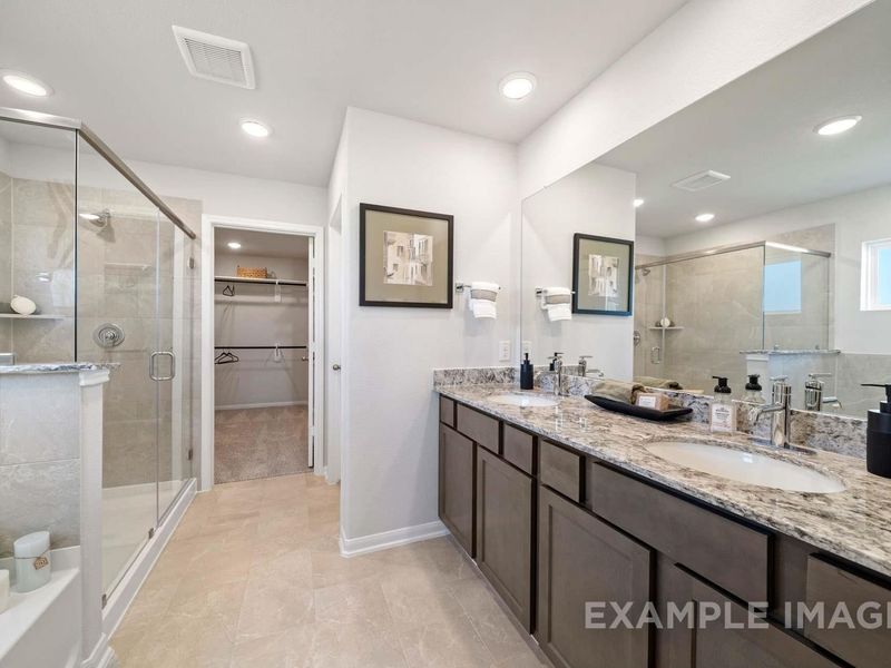 Furnished interior view inside a new home in Lago Mar, Texas City (Image 18).
