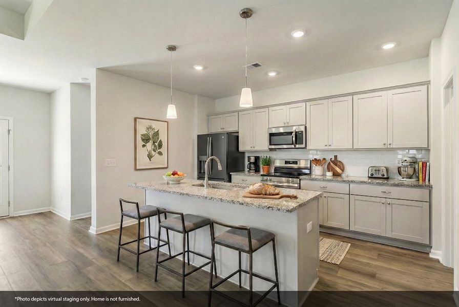 Furnished interior view inside a new home in Burke Estates, Chesnee (Image 5).