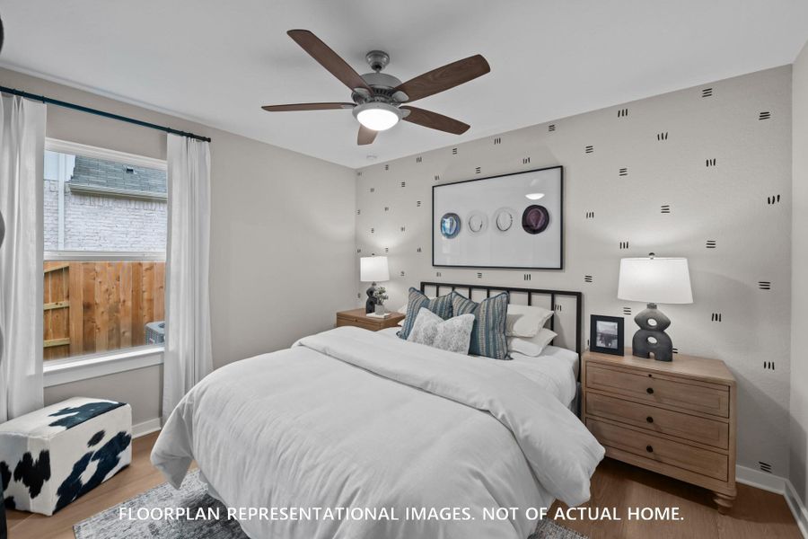 Furnished interior view inside a new home in Ambrose, La Marque (Image 11).