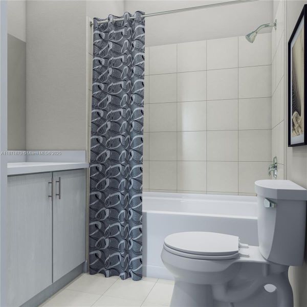 Furnished interior view inside a new home in Terra Sol, Homestead (Image 3).