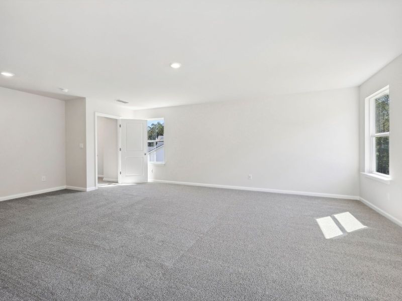 Spacious, unfurnished interior of a new home in Parkside at Grayson, Grayson (Image 24).
