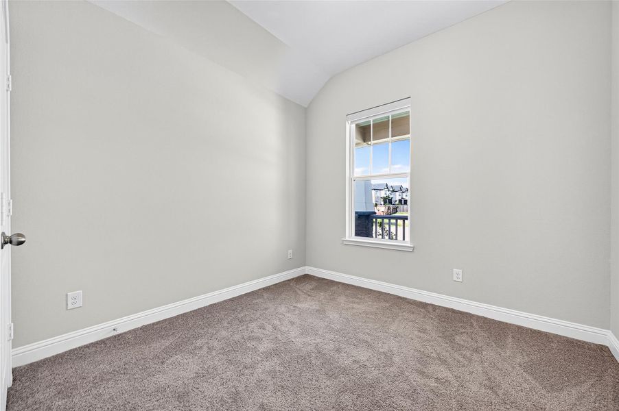 Spacious, unfurnished interior of a new home in Jordan Ranch: Signature Series, Katy (Image 33).